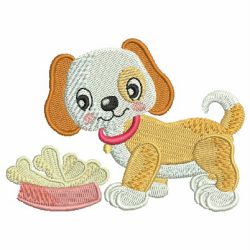 Cute Puppy 03 machine embroidery designs