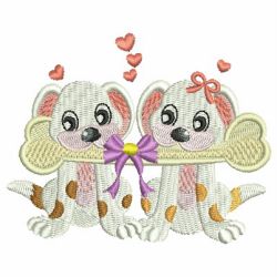 Cute Puppy 06 machine embroidery designs