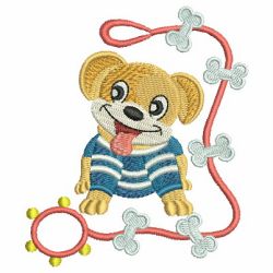 Cute Puppy 12 machine embroidery designs