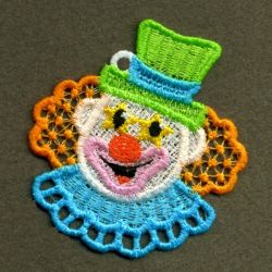 FSL Clown Ornaments 01 machine embroidery designs