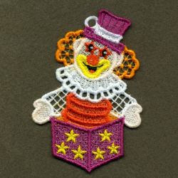 FSL Clown Ornaments 03 machine embroidery designs