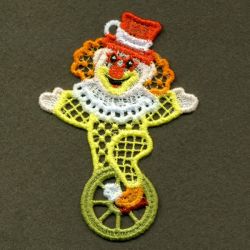 FSL Clown Ornaments 05 machine embroidery designs