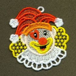 FSL Clown Ornaments 06 machine embroidery designs