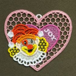 FSL Clown Ornaments 07 machine embroidery designs