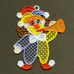 FSL Clown Ornaments 08 machine embroidery designs