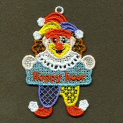 FSL Clown Ornaments 10 machine embroidery designs
