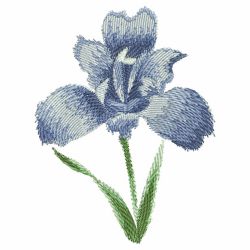 Watercolor Flowers In Bloom(Md) machine embroidery designs