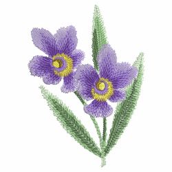 Watercolor Flowers In Bloom 05(Sm) machine embroidery designs