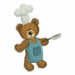 Bakery Bear 03 machine embroidery designs