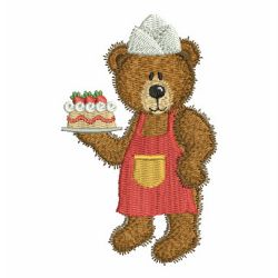 Bakery Bear 06 machine embroidery designs