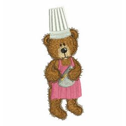 Bakery Bear 07 machine embroidery designs