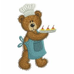 Bakery Bear 08 machine embroidery designs