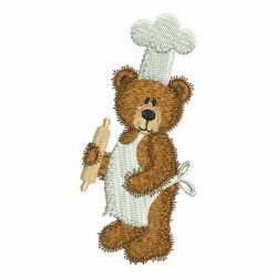 Bakery Bear 09 machine embroidery designs