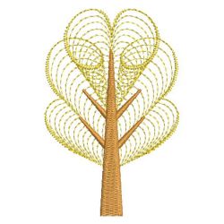 Rippled Retro Trees 2 03(Sm) machine embroidery designs