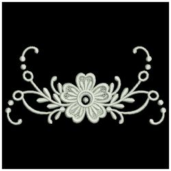 White Work Elegance 12(Sm) machine embroidery designs