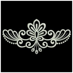 White Work Elegance 14(Lg) machine embroidery designs