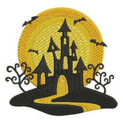 Halloween Silhouettes 02 machine embroidery designs