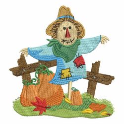 Scarecrow Scene 01 machine embroidery designs