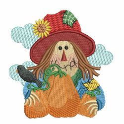 Scarecrow Scene 04 machine embroidery designs