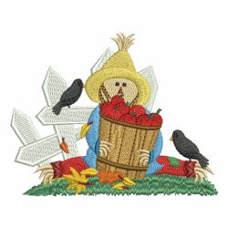 Scarecrow Scene 07 machine embroidery designs