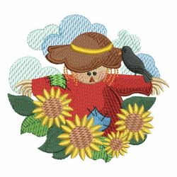 Scarecrow Scene 09 machine embroidery designs