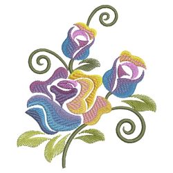 Abstract Roses 05(Sm) machine embroidery designs