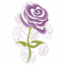 Abstract Roses 07(Md) machine embroidery designs