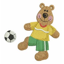 Sporty Bear 08 machine embroidery designs