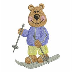 Sporty Bear 09 machine embroidery designs
