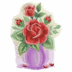 Watercolor Red Roses 06(Lg)