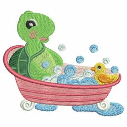 Bath Time Cuties 02 machine embroidery designs