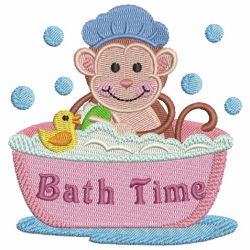 Bath Time Cuties 06 machine embroidery designs