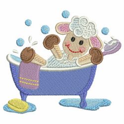 Bath Time Cuties 08 machine embroidery designs