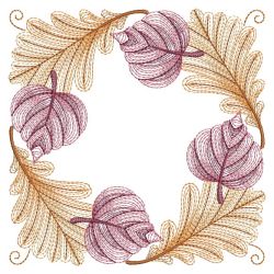 Rippled Autumn Leaves 2(Sm) machine embroidery designs