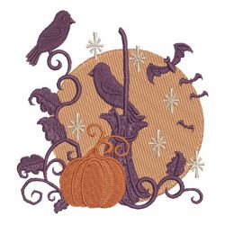 Halloween Silhouettes 2 08 machine embroidery designs