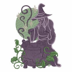 Halloween Silhouettes 2 12 machine embroidery designs