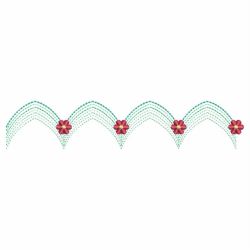 Rippled Linens Borders 05 machine embroidery designs