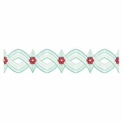 Rippled Linens Borders 06 machine embroidery designs
