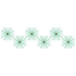 Rippled Linens Borders 08 machine embroidery designs