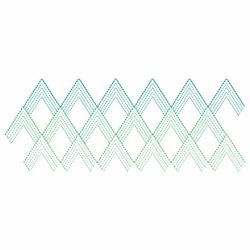 Rippled Linens Borders 10 machine embroidery designs