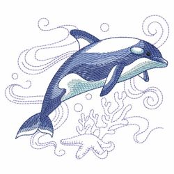 Sketched Sealife 02(Lg) machine embroidery designs