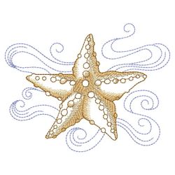 Sketched Sealife 03(Md) machine embroidery designs