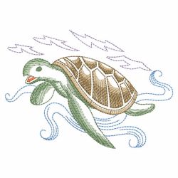 Sketched Sealife 10(Md) machine embroidery designs