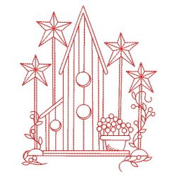 Redwork Bless Our Home 06(Md) machine embroidery designs