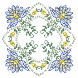 Candlewick Jacobean Quilt 05(Lg) machine embroidery designs