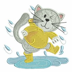 Dance In The Rain 07 machine embroidery designs