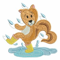 Dance In The Rain 09 machine embroidery designs
