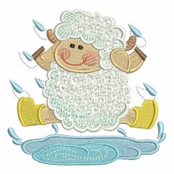 Dance In The Rain 10 machine embroidery designs