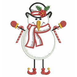 Vintage Snowman 2 09(Md) machine embroidery designs