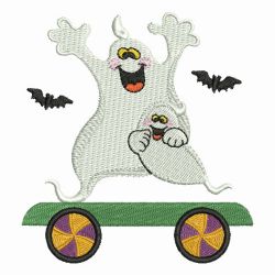 Halloween Train 02 machine embroidery designs